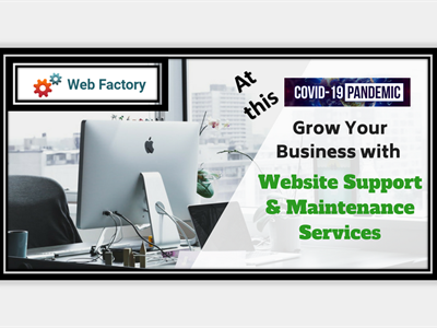 website support your business in covid situation