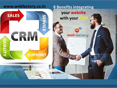 8 Benefits integrating your website with your CRM