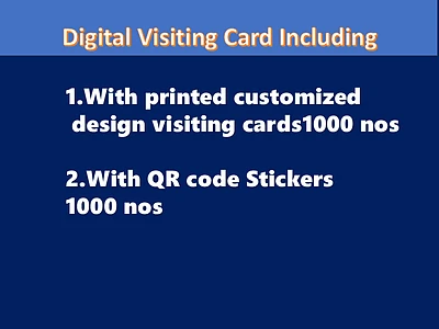 Image of Dynamic Website Digital Visiting Card Combo Offer - 3