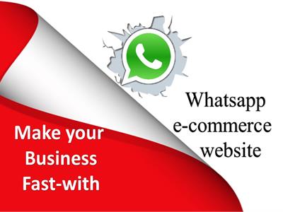 Image of Whatsapp E-Commerce Website - 1